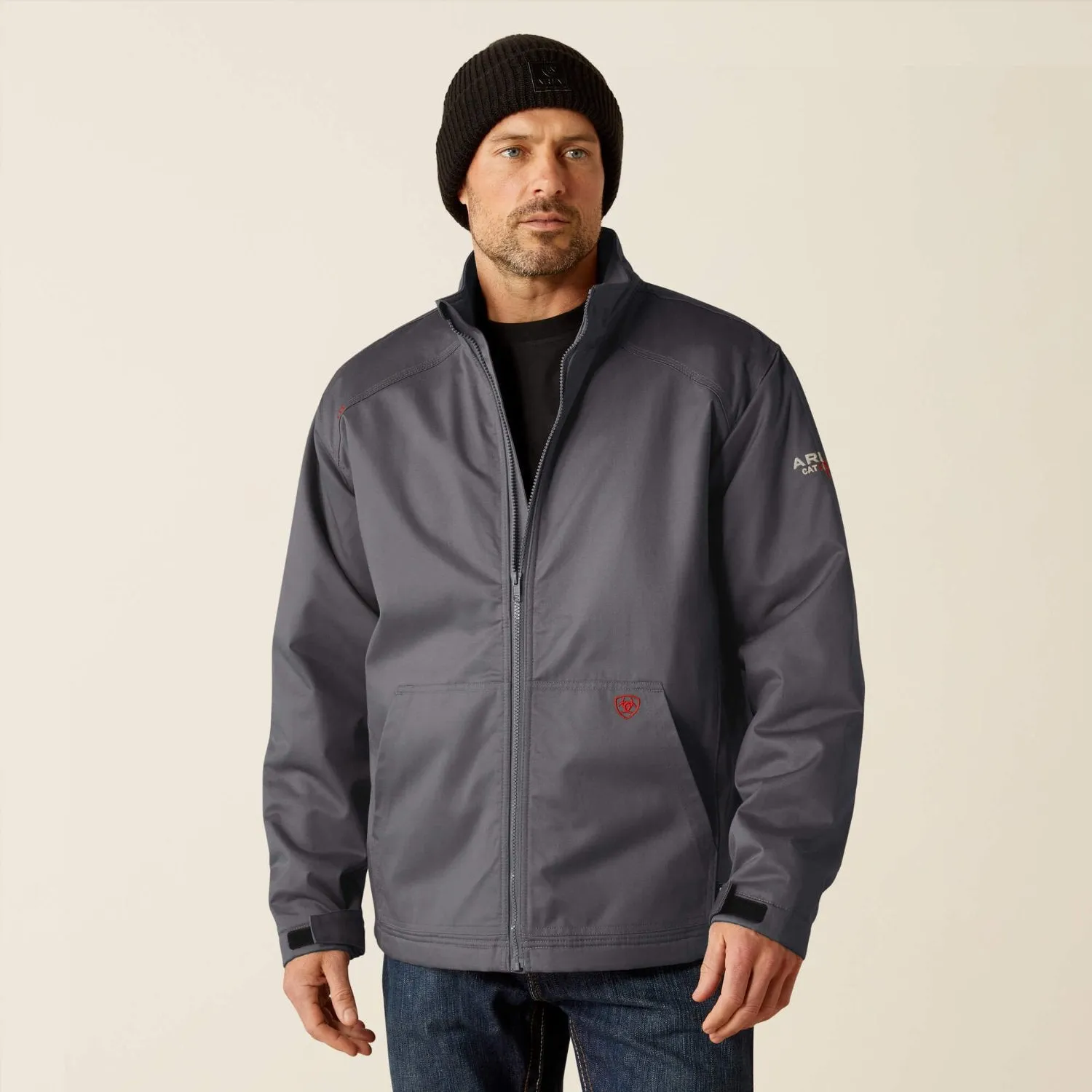 Ariat Men's FR Basic Insulated Full-Zip Safety Jacket sold by Work World