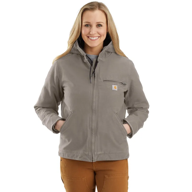 Carhartt Women's Washed Duck Sherpa Jacket sold by Work World