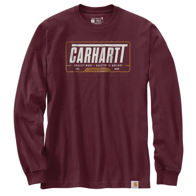 Carhartt Men's Loose Fit Heavyweight Outlast Long Sleeve T-Shirt sold by Work World