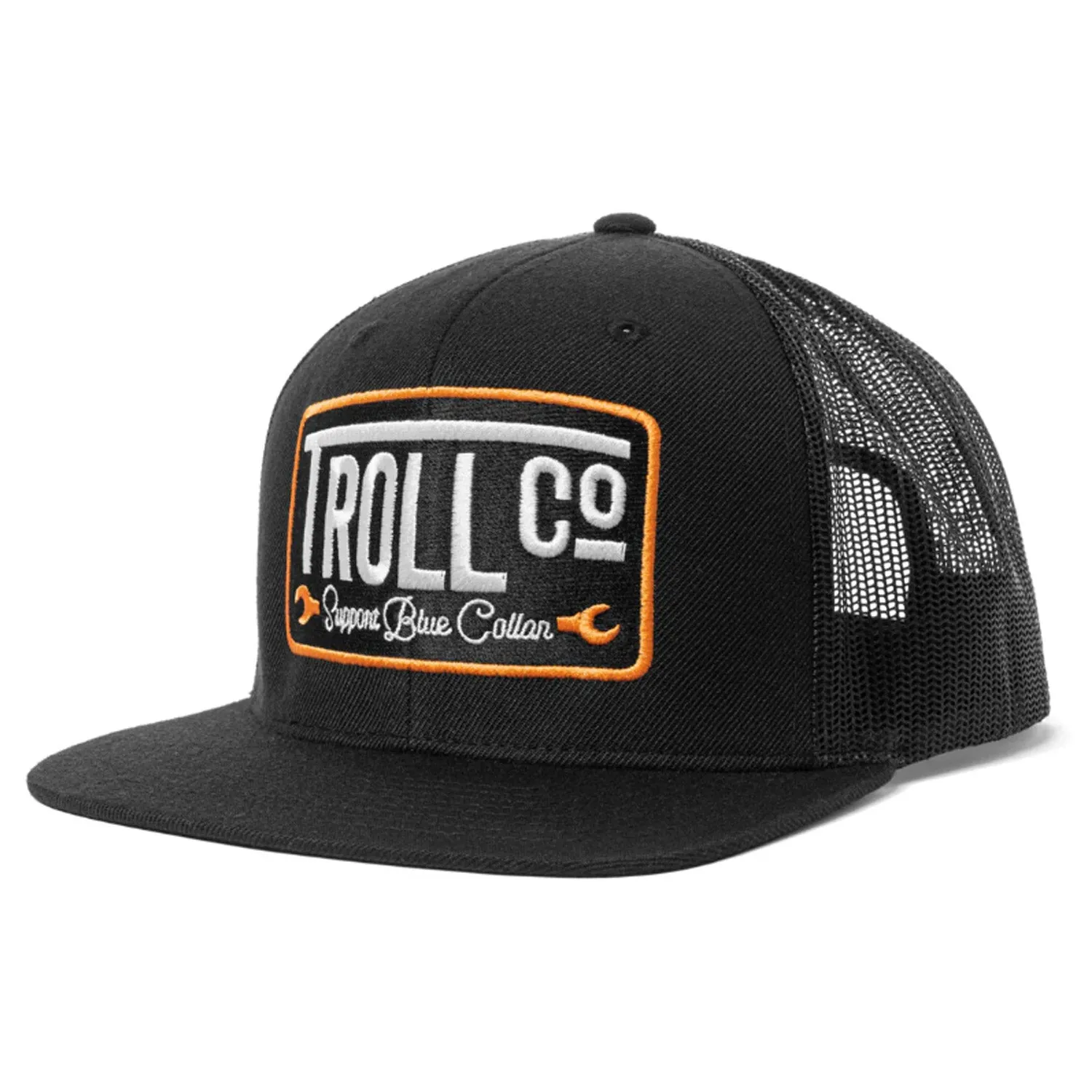 Troll Co. Moxie Logo Patch Trucker Hat sold by Work World