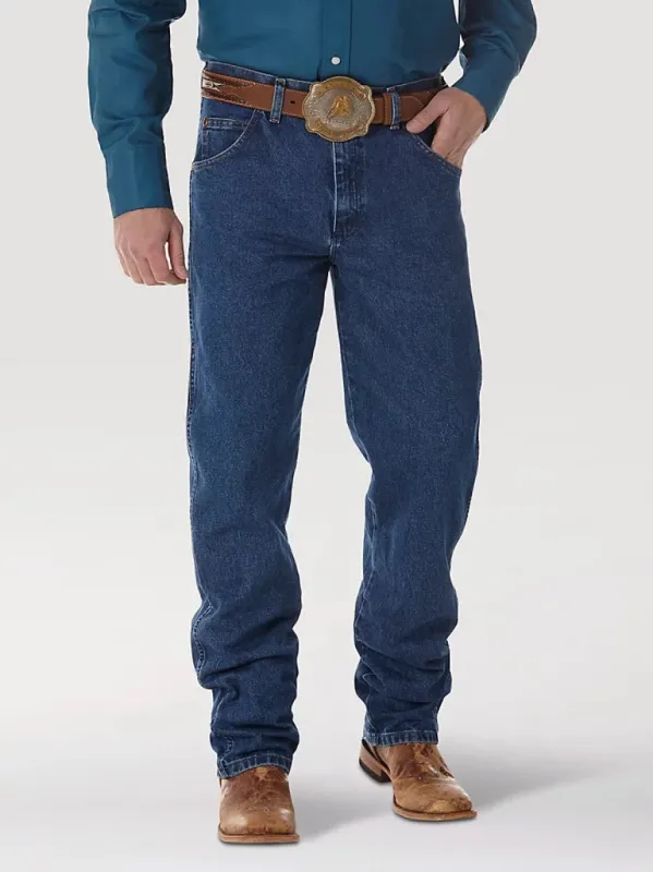 Wrangler® Cowboy Cut® Men's Relaxed Fit Jean_Stonewashed made by Wrangler