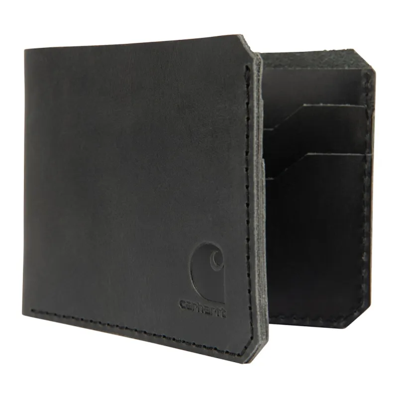 Carhartt Craftsman Leather Logo Bifold Wallet sold by Work World