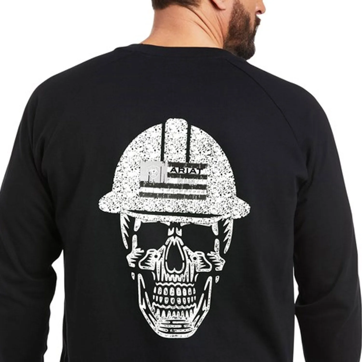Ariat Rebar Cotton Strong Roughneck Graphic Long Sleeve T-Shirt sold by Work World product image thumbnail 2