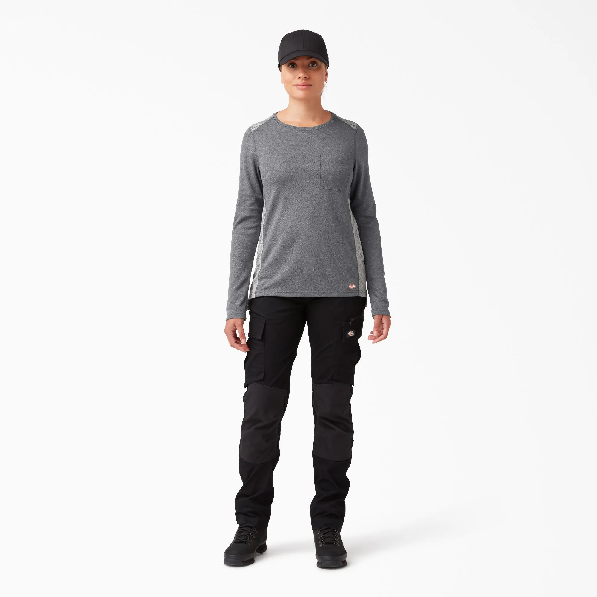 Dickies Women's Temp-IQ 365 Long Sleeve Pocket T-Shirt sold by Work World product image thumbnail 5
