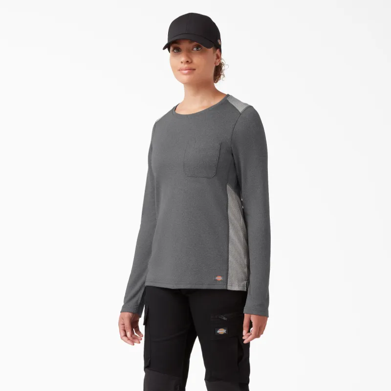 Dickies Women's Temp-IQ 365 Long Sleeve Pocket T-Shirt sold by Work World