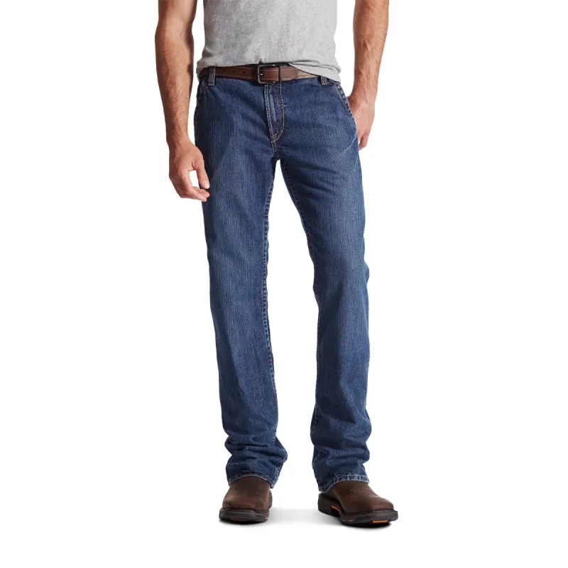 Ariat Men's Flame Resistant M4 Low Rise Workhorse Jean sold by Work World