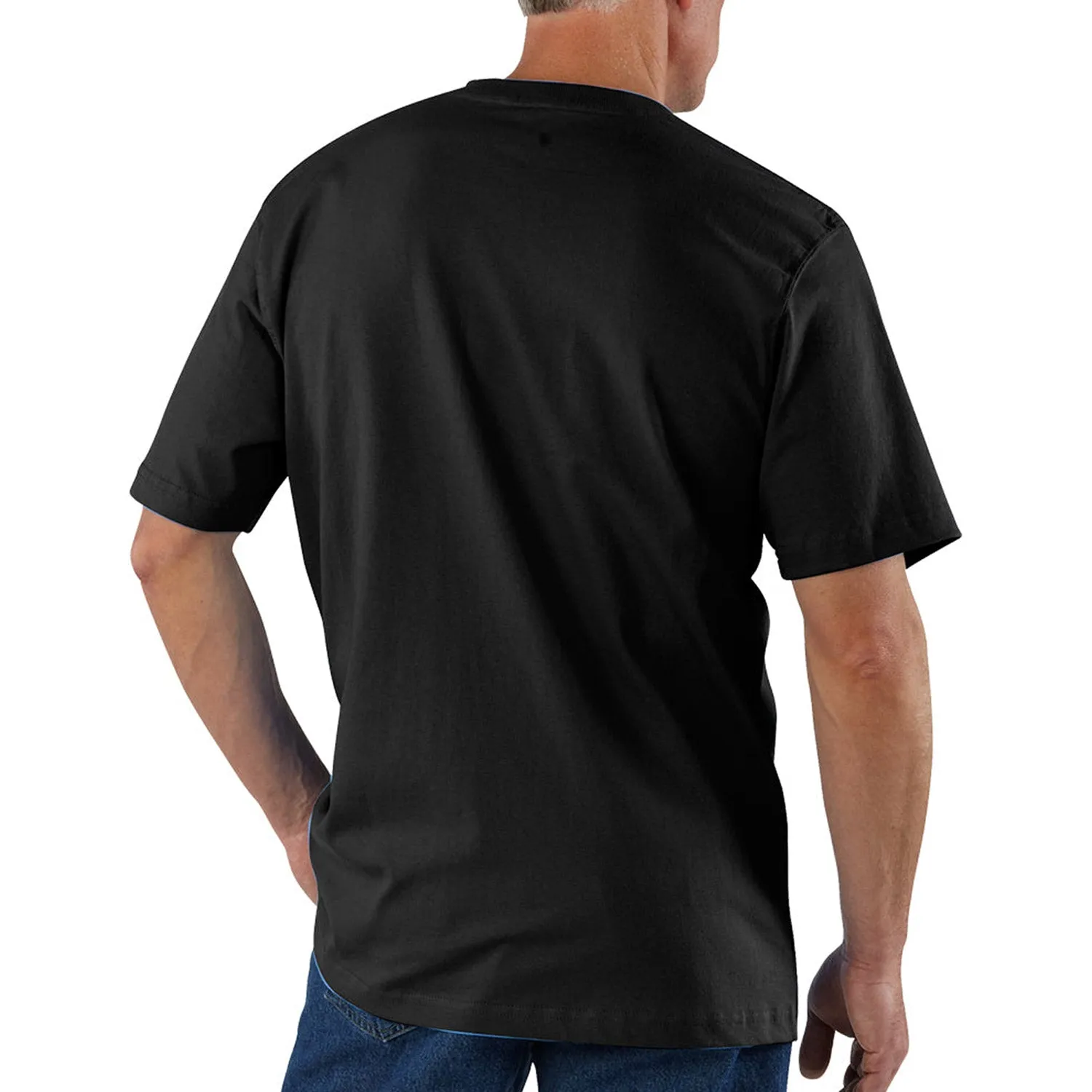 Carhartt Men's Short Sleeve Pocket T-Shirt_Black sold by Work World product image thumbnail 2