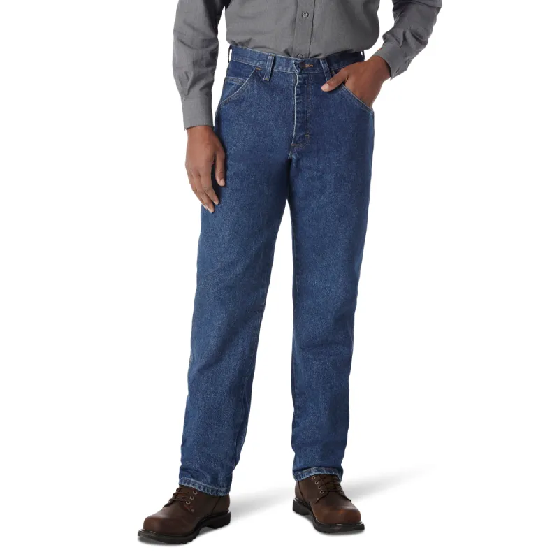 Wrangler® RIGGS Men's Flame Resistant Relaxed Fit Jean made by Wrangler