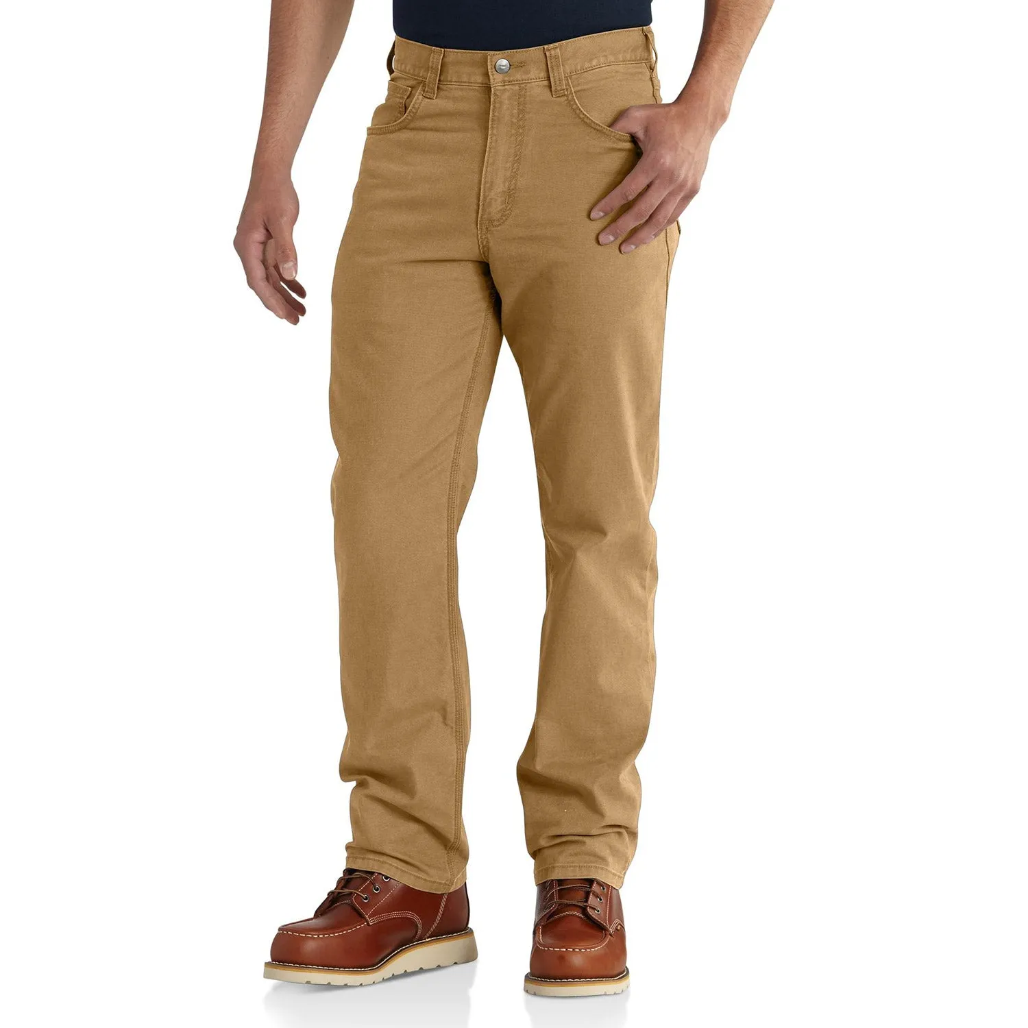 Carhartt Men's Rugged Flex® Rigby Five Pocket Pant_Hickory sold by Work World