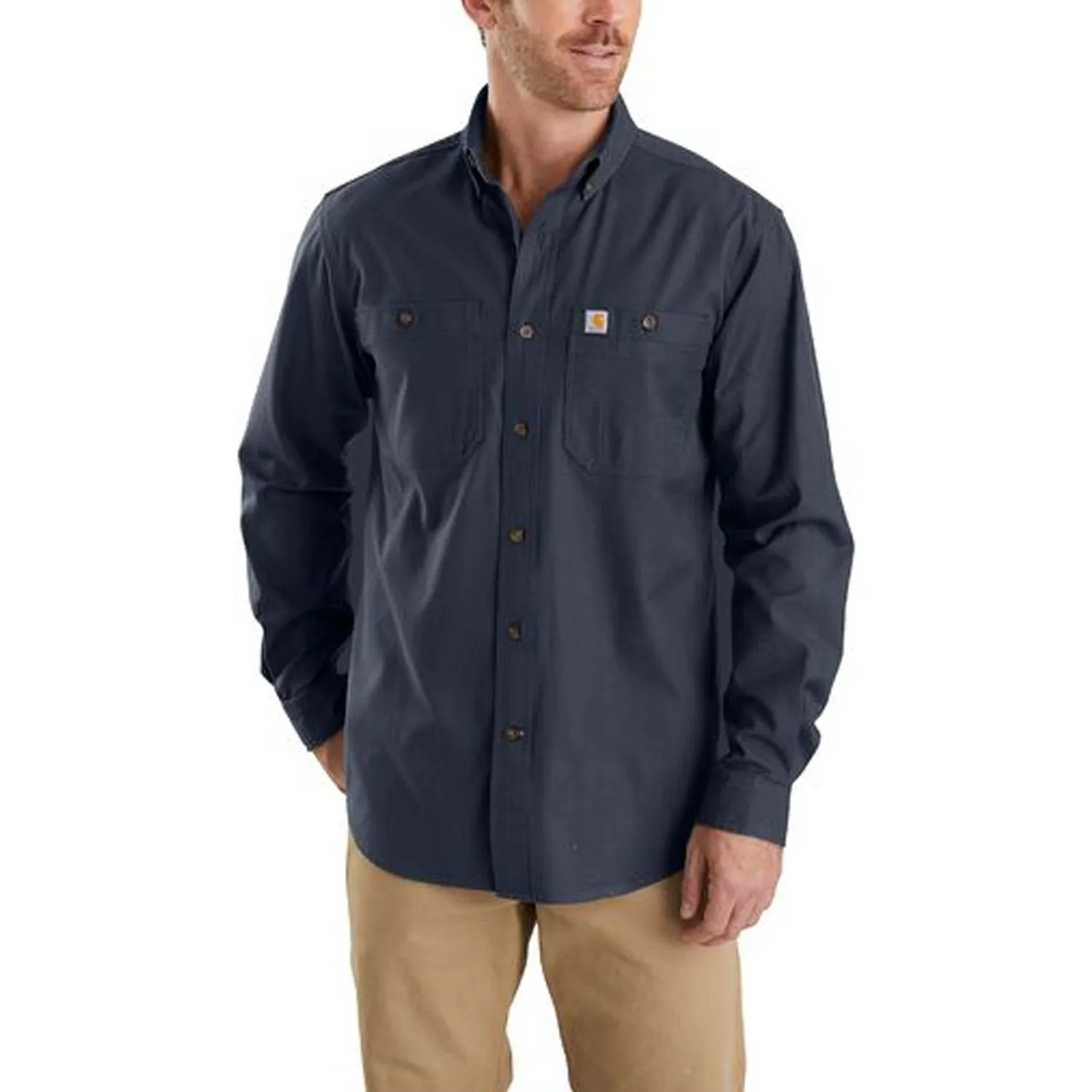 Carhartt Men's Rugged Flex® Rigby Button-Down Long Sleeve Shirt sold by Work World