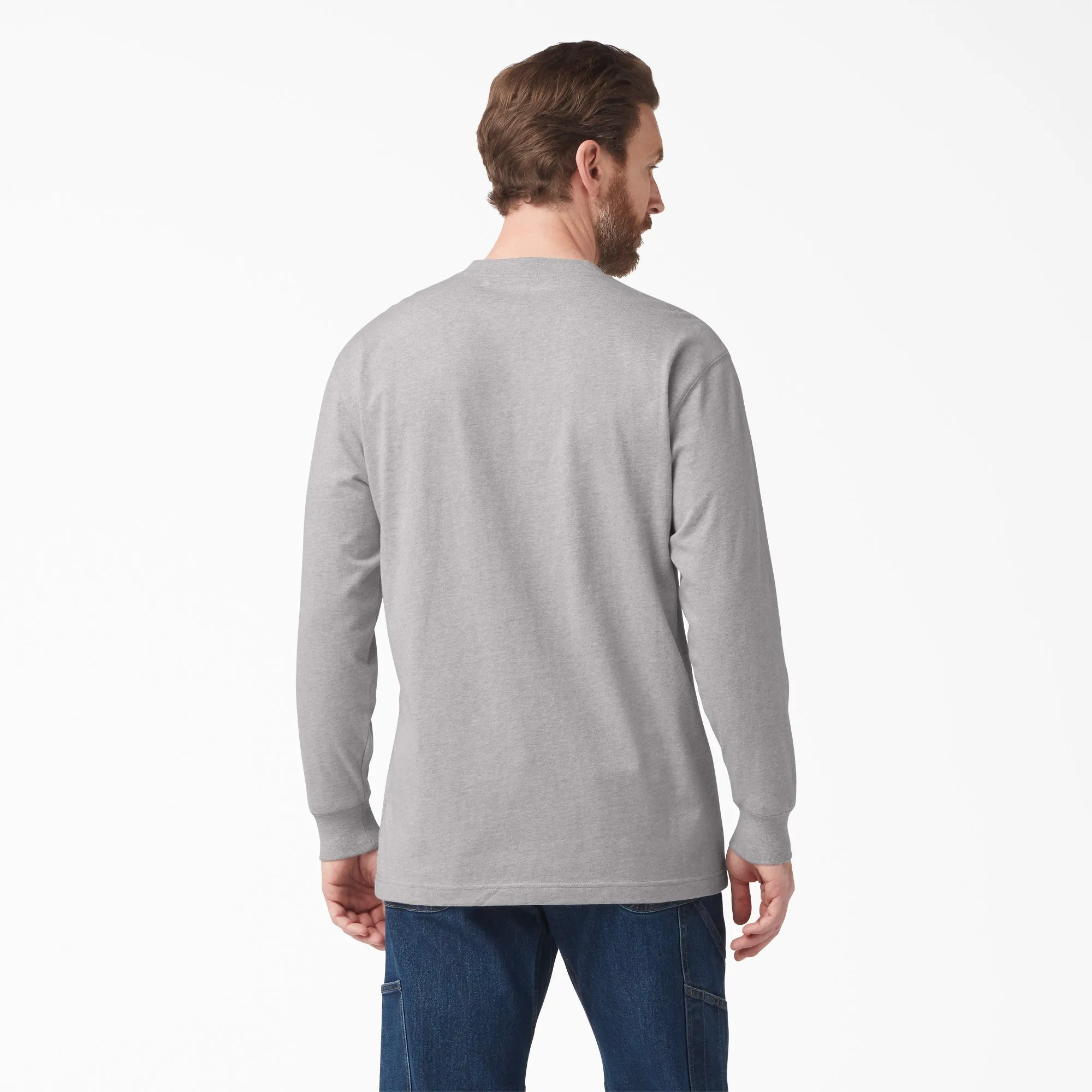 Dickies Men's Wordmark Graphic Long Sleeve T-Shirt sold by Work World product image thumbnail 2