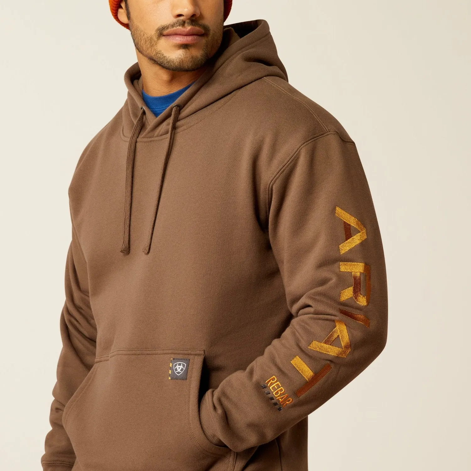 Ariat Men's Rebar Graphic Hooded Sweatshirt sold by Work World product image thumbnail 2