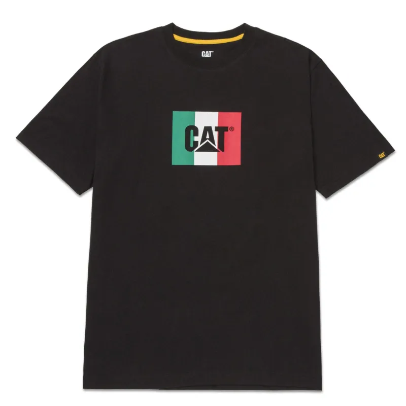 CAT Men's Trademark Short Sleeve T-Shirt made by Caterpillar