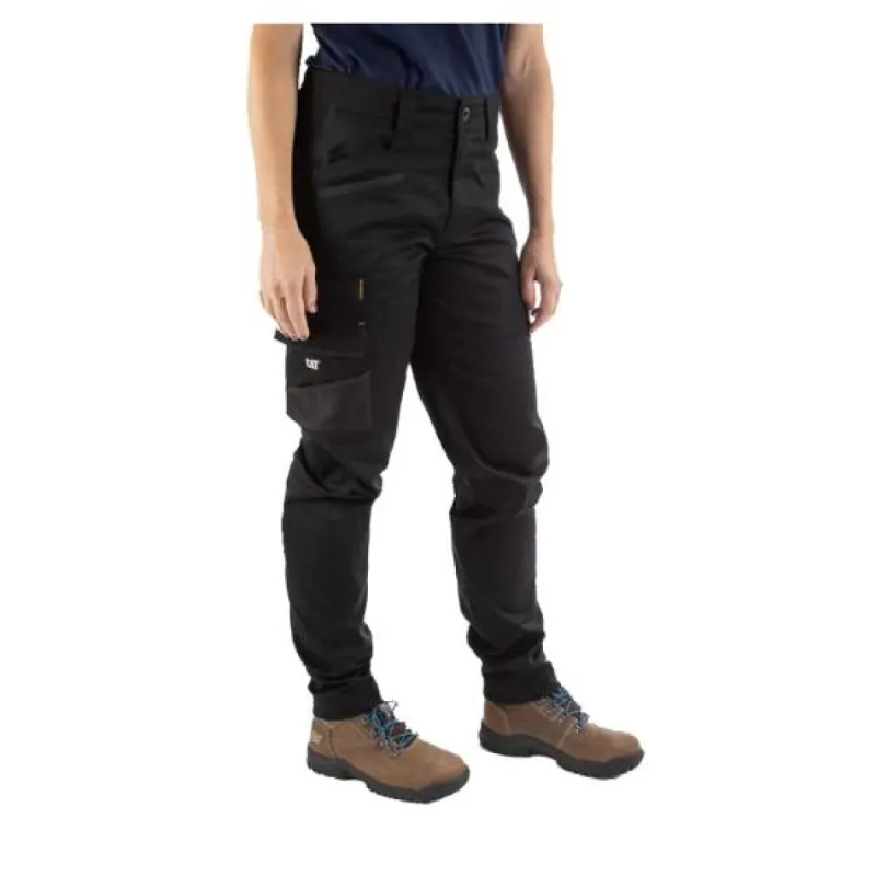 CAT Women's Elite Operator Stretch Twill Cargo Work Pant sold by Work World