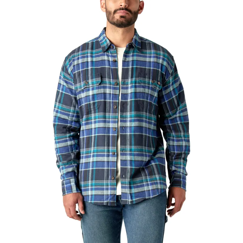 Dickies Men's Flex Long Sleeve Flannel Shirt made by Dickies