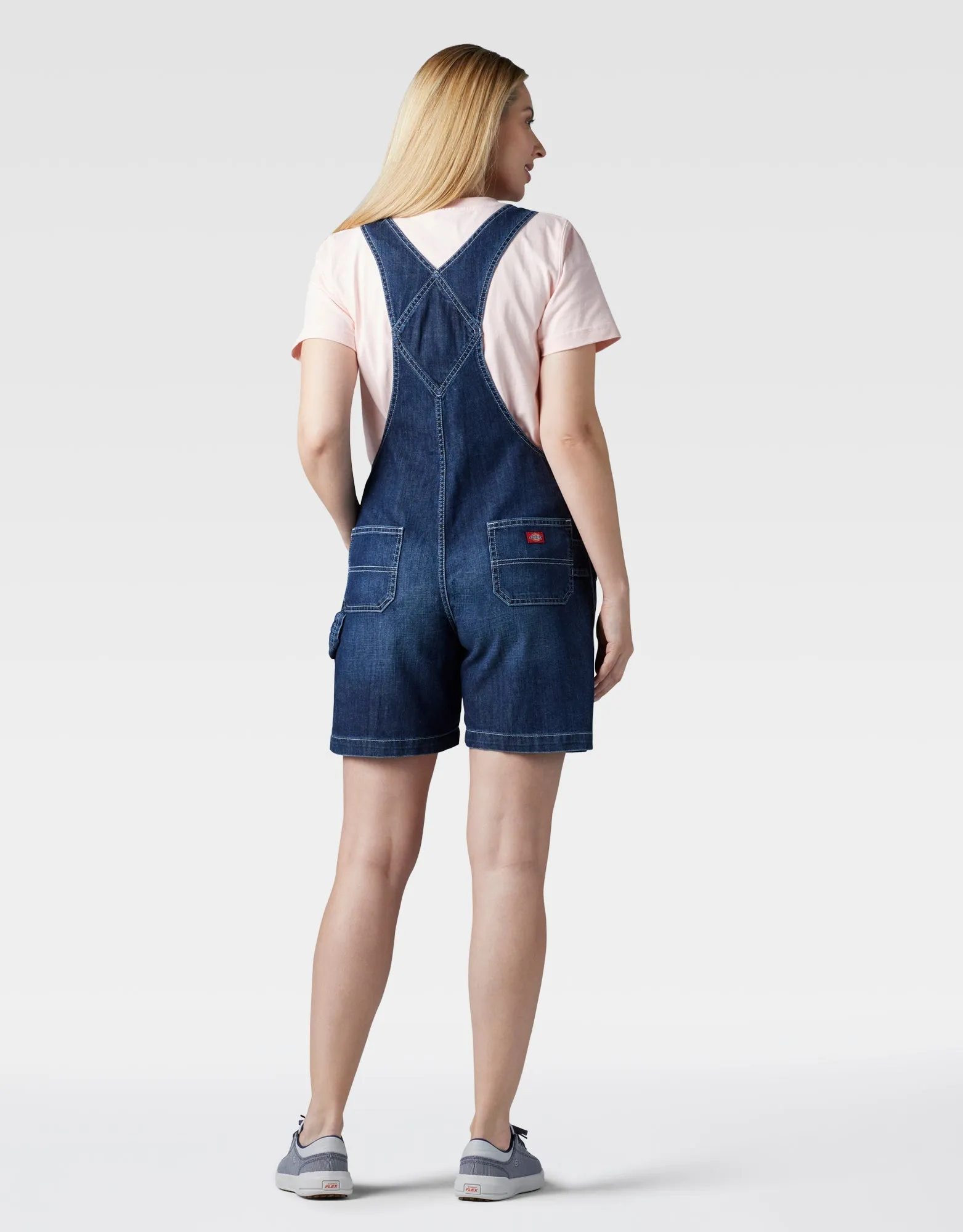 Dickies Women's Relaxed Fit Bib Shortall sold by Work World product image thumbnail 4