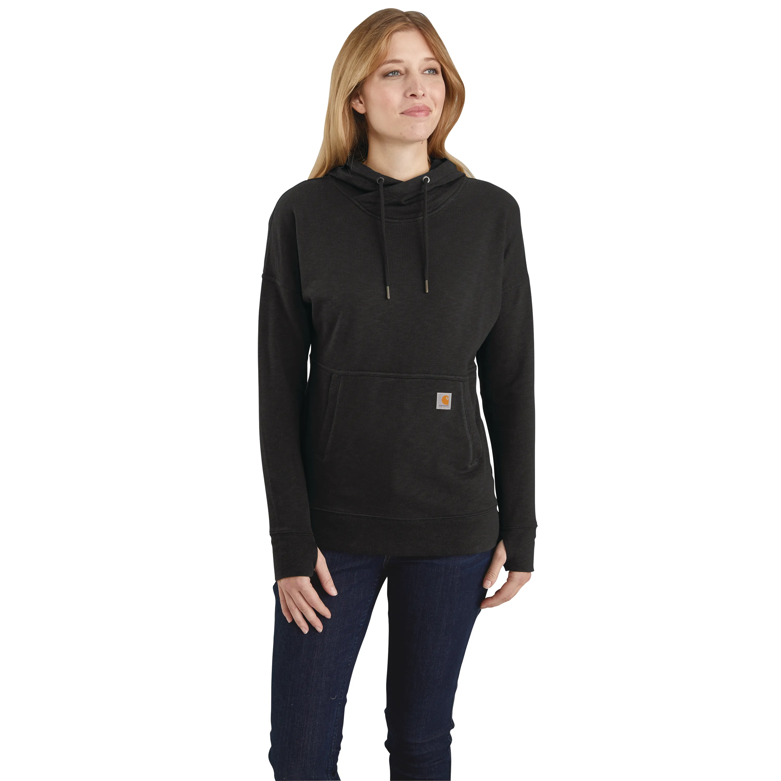 Carhartt Women's Newberry Hoodie_Black sold by Work World product image thumbnail 2