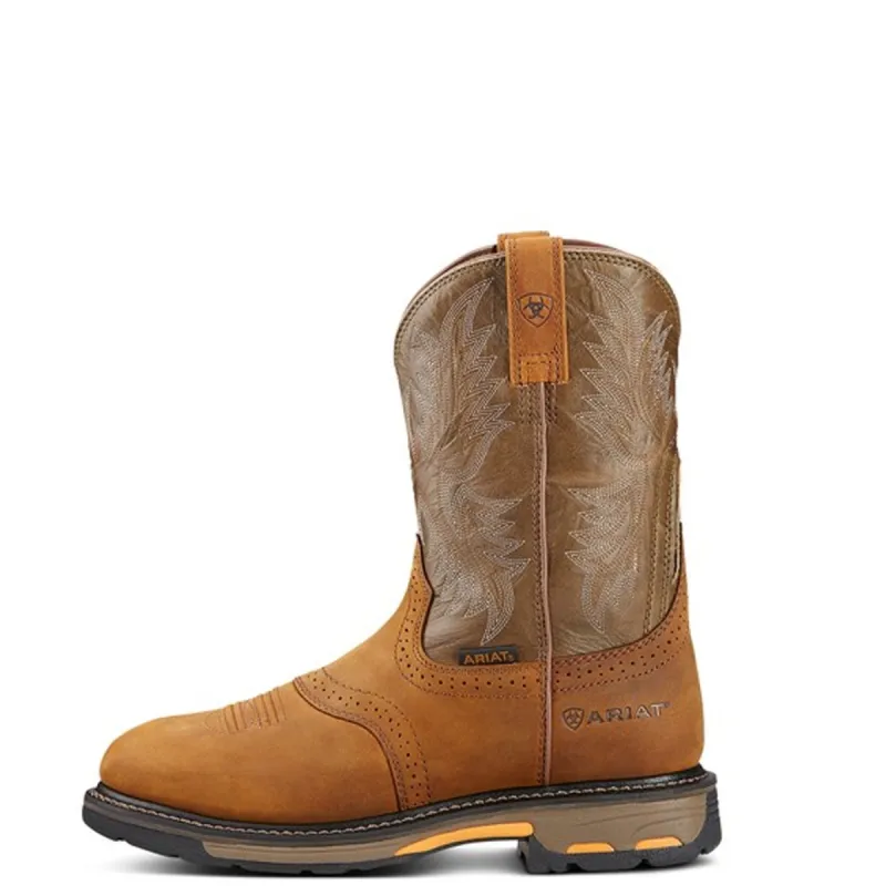 Ariat Men's WorkHog® Soft Toe Pull-On Work Boot sold by Work World