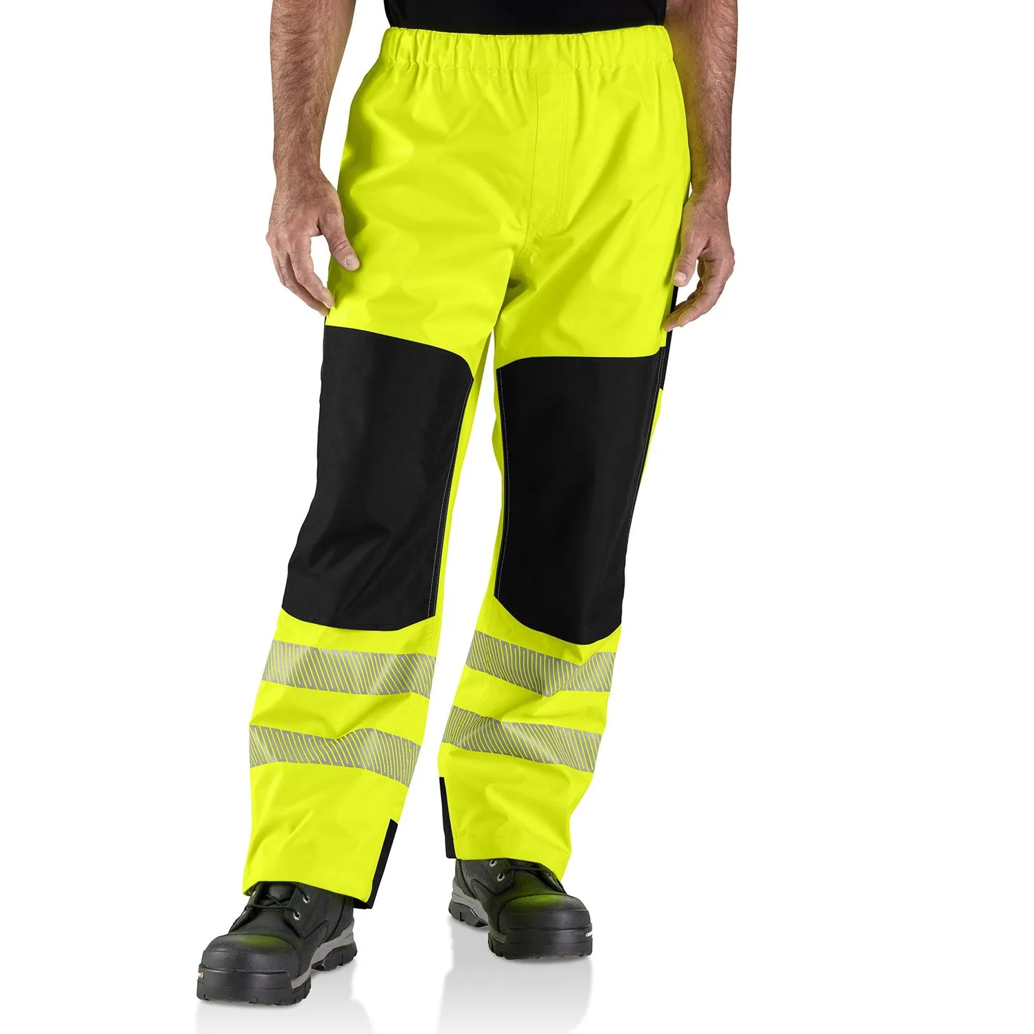 Carhartt Men's Storm Defender Class E Waterproof Hi-Vis Double-Front Pant sold by Work World