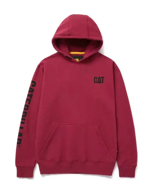 CAT Men's Banner Logo Hooded Sweatshirt sold by Work World product image thumbnail 4