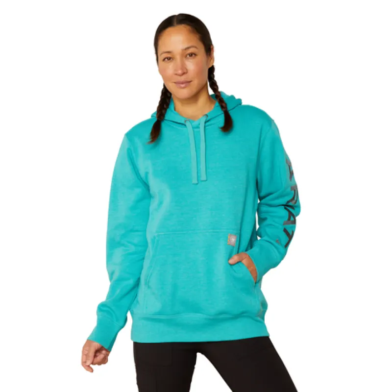 Ariat Women's Rebar Graphic Sleeve Hoodie sold by Work World