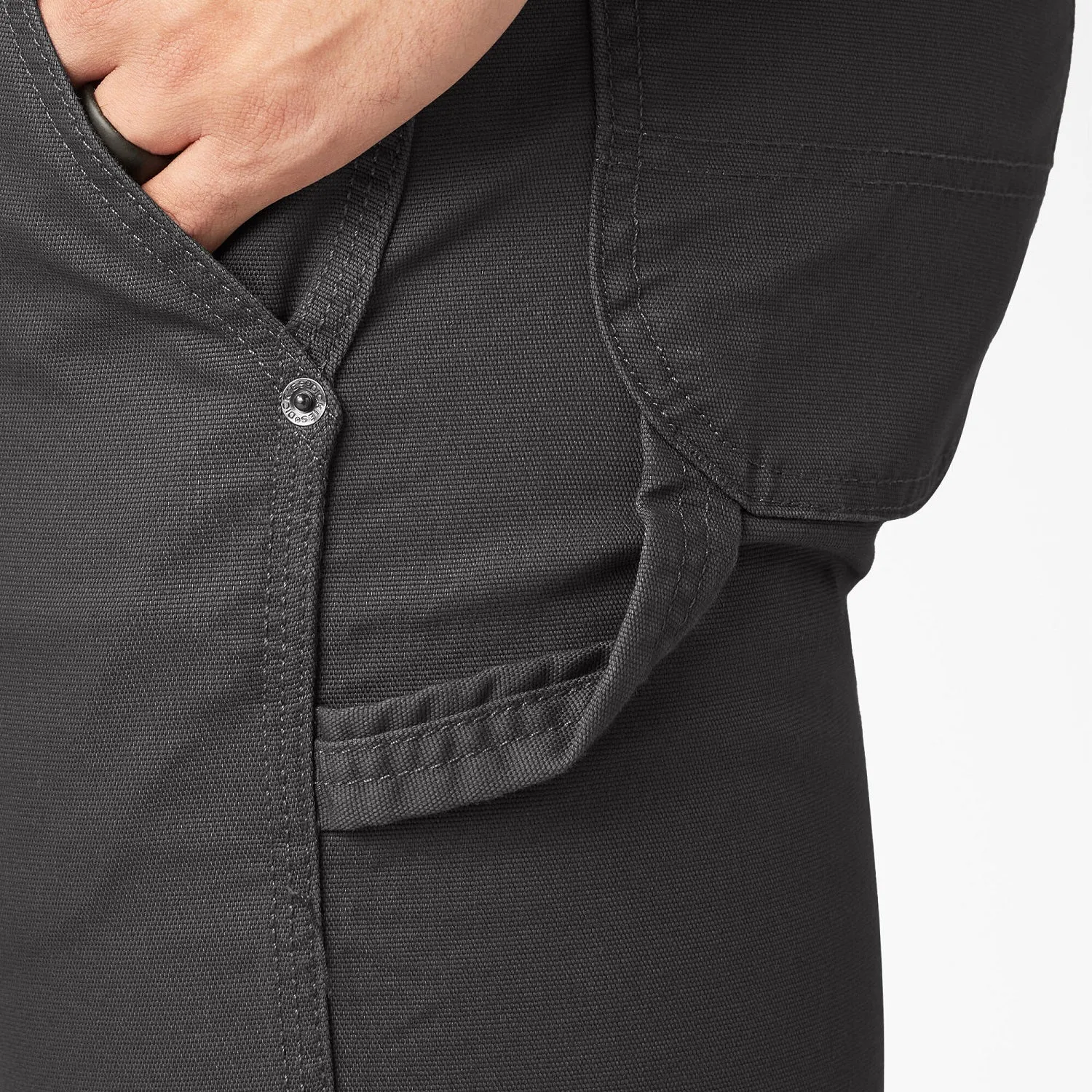 Dickies Men's FLEX Regular Fit Duck Carpenter Pant_Stonewashed Slate sold by Work World product image thumbnail 3