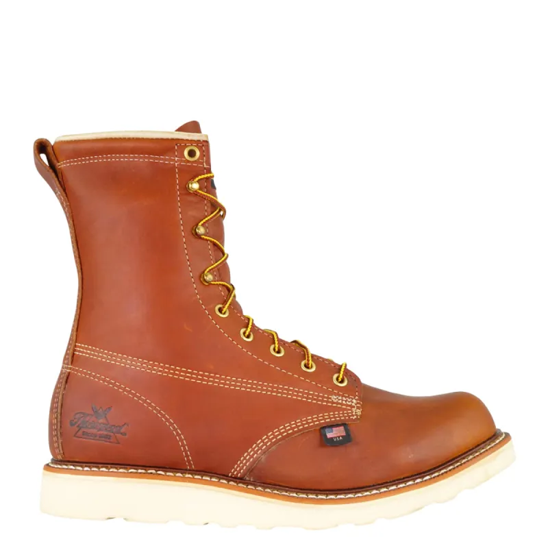 Thorogood Men's American Heritage 8" Steel Toe Wedge Boot sold by Work World