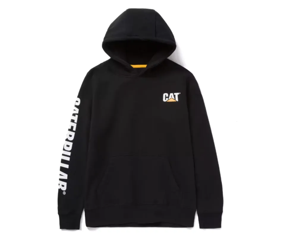 CAT Women's Trademark Banner Pullover Hoodie sold by Work World