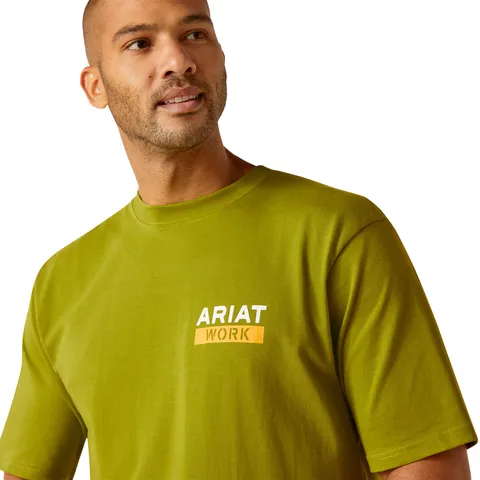 Ariat Men's Rebar Cotton Strong Roughneck Graphic Short Sleeve T-Shirt sold by Work World product image thumbnail 4