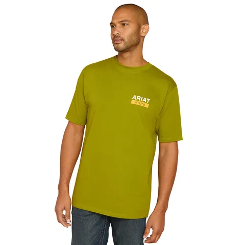 Ariat Men's Rebar Cotton Strong Roughneck Graphic Short Sleeve T-Shirt sold by Work World product image thumbnail 2