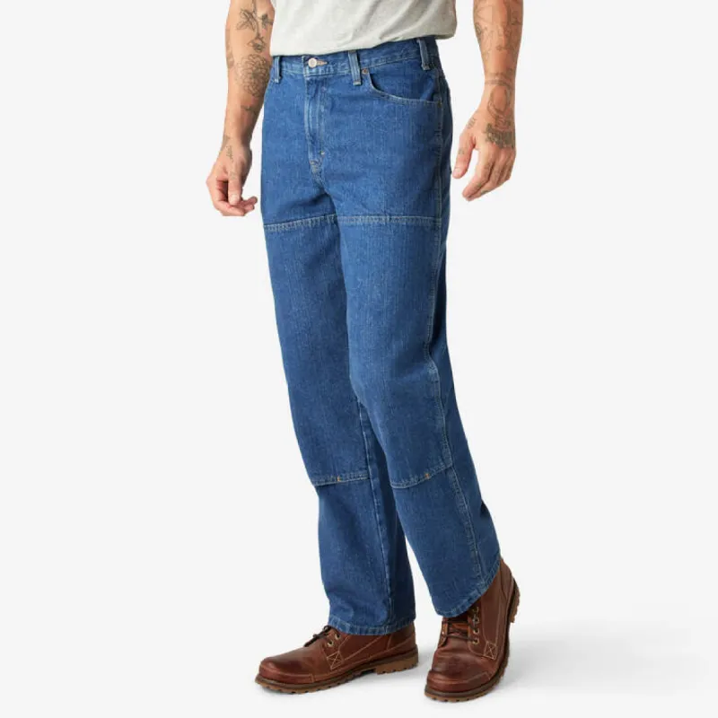 Dickies Men's Relaxed Fit Double Knee Jean sold by Work World