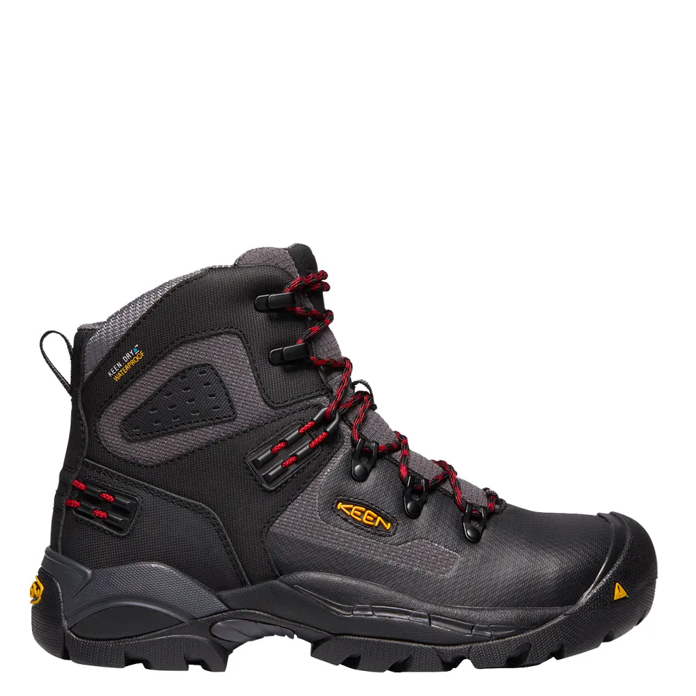 KEEN Men's St. Paul Waterproof 6" Carbon-Fiber Toe Work Boot sold by Work World