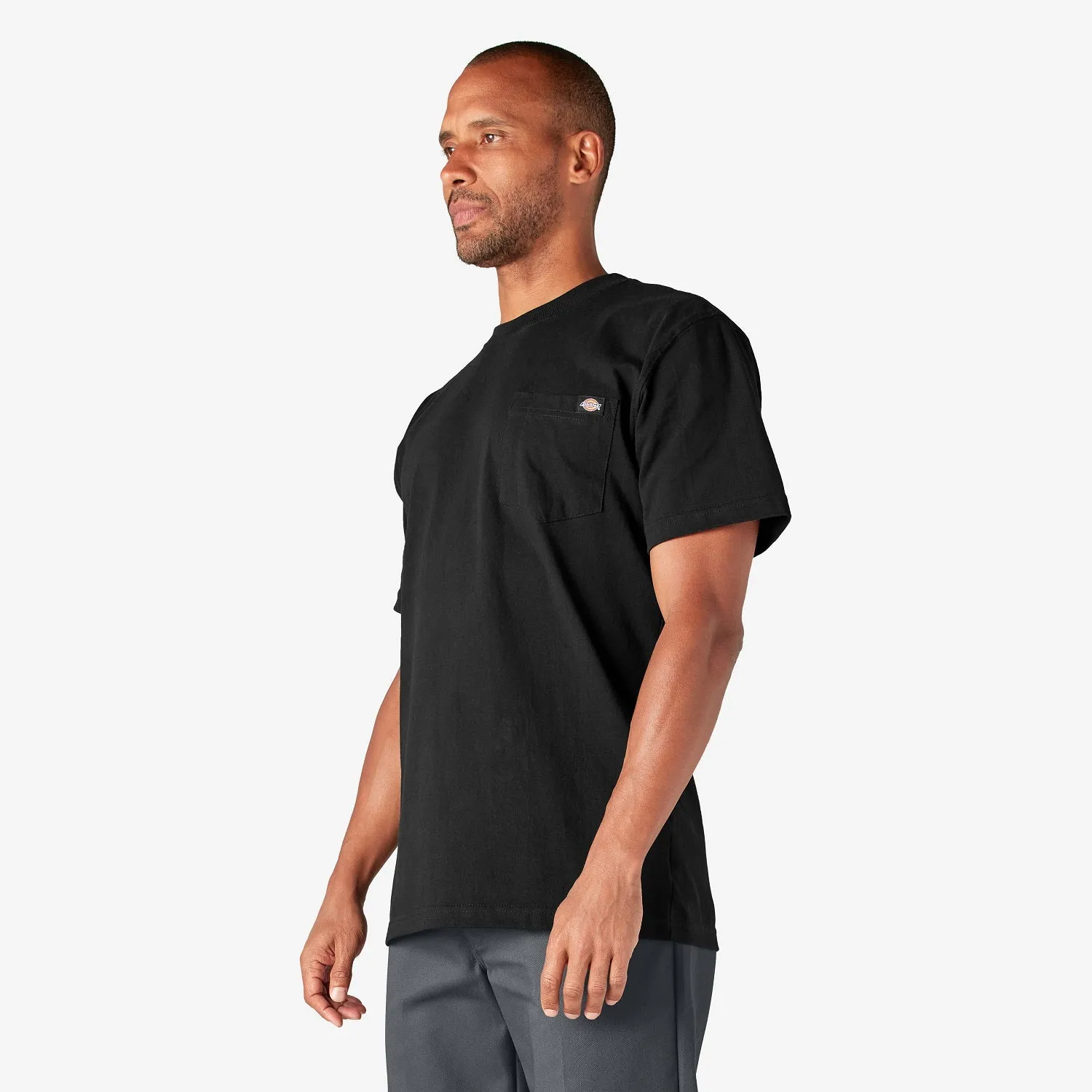 Dickies Men's Heavyweight Short Sleeve Pocket T-Shirt_Black sold by Work World product image thumbnail 2