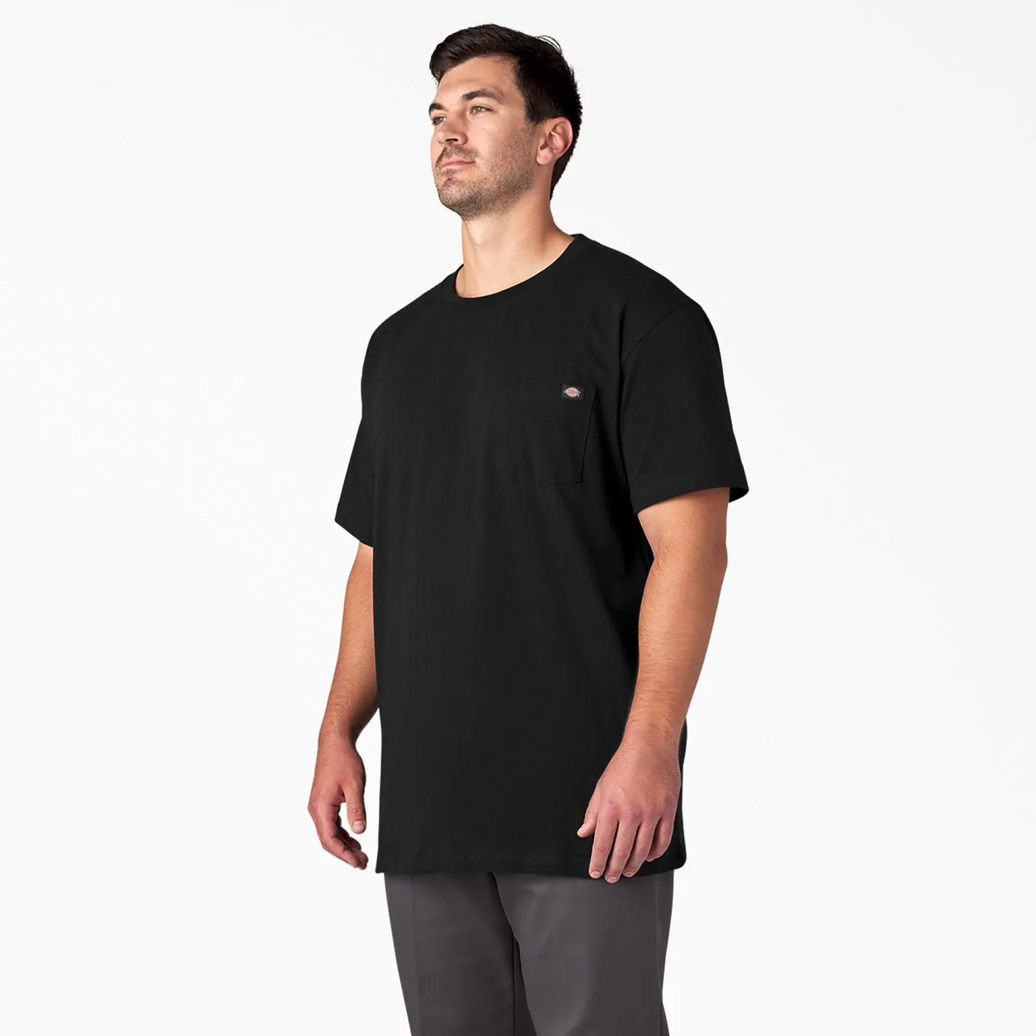 Dickies Men's Heavyweight Short Sleeve Pocket T-Shirt_Black sold by Work World product image thumbnail 5