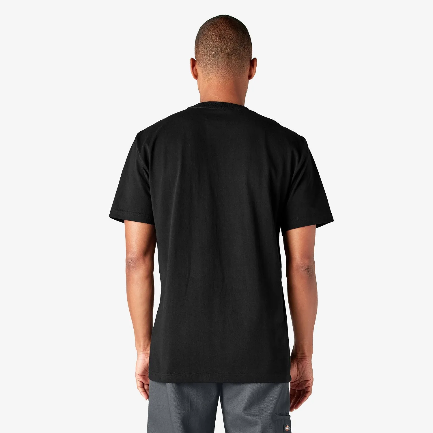 Dickies Men's Heavyweight Short Sleeve Pocket T-Shirt_Black sold by Work World product image thumbnail 3