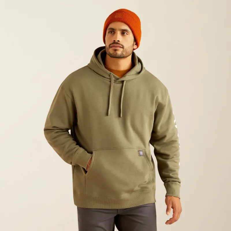 Ariat Men's Rebar Roughneck Graphic Hoodie sold by Work World