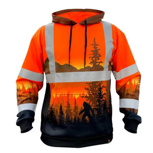 SafetyShirtz Men's SS360° Wildland Sasquatch Hoodie sold by Work World
