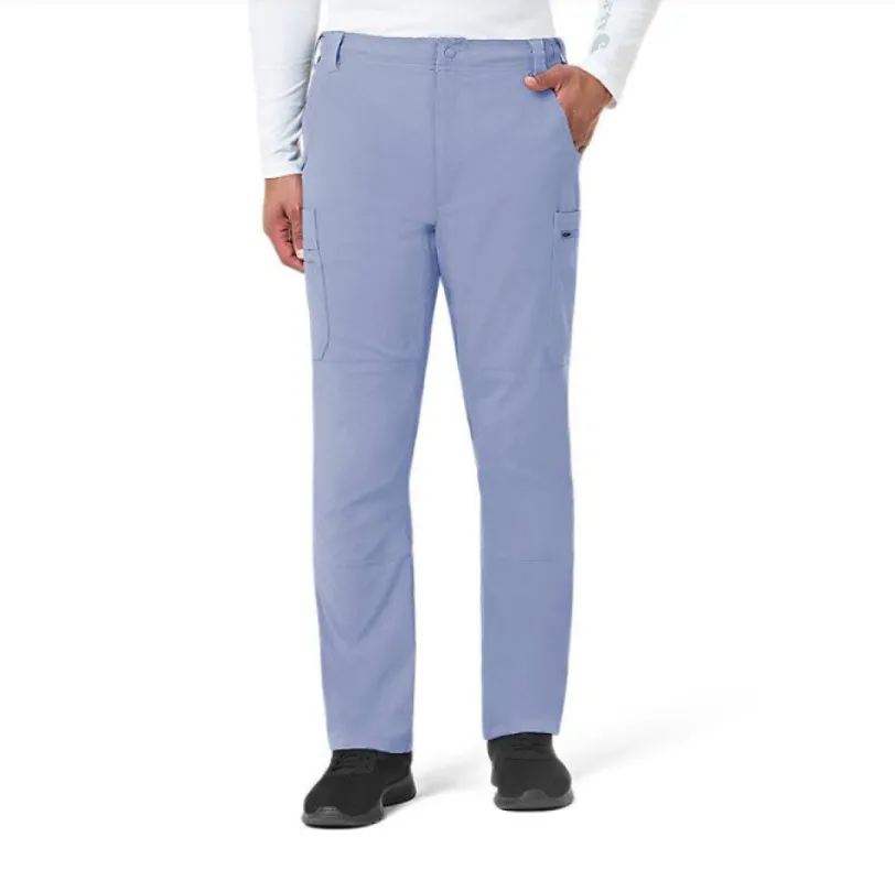 Carhartt Men's Rugged Flex® Peak Cargo Scrub Pant_Ceil Blue sold by Work World