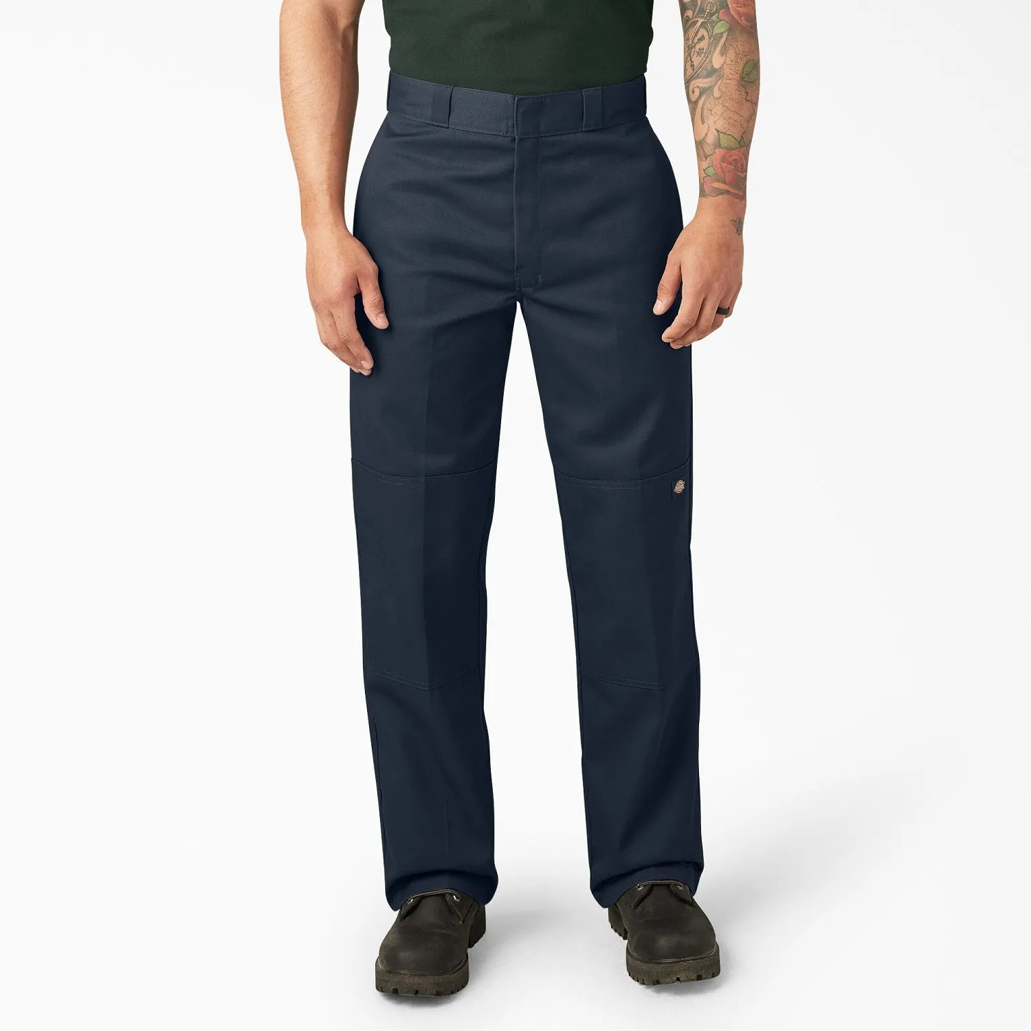 Dickies Men's Loose Fit Twill Double Knee Work Pant_Dark Navy sold by Work World