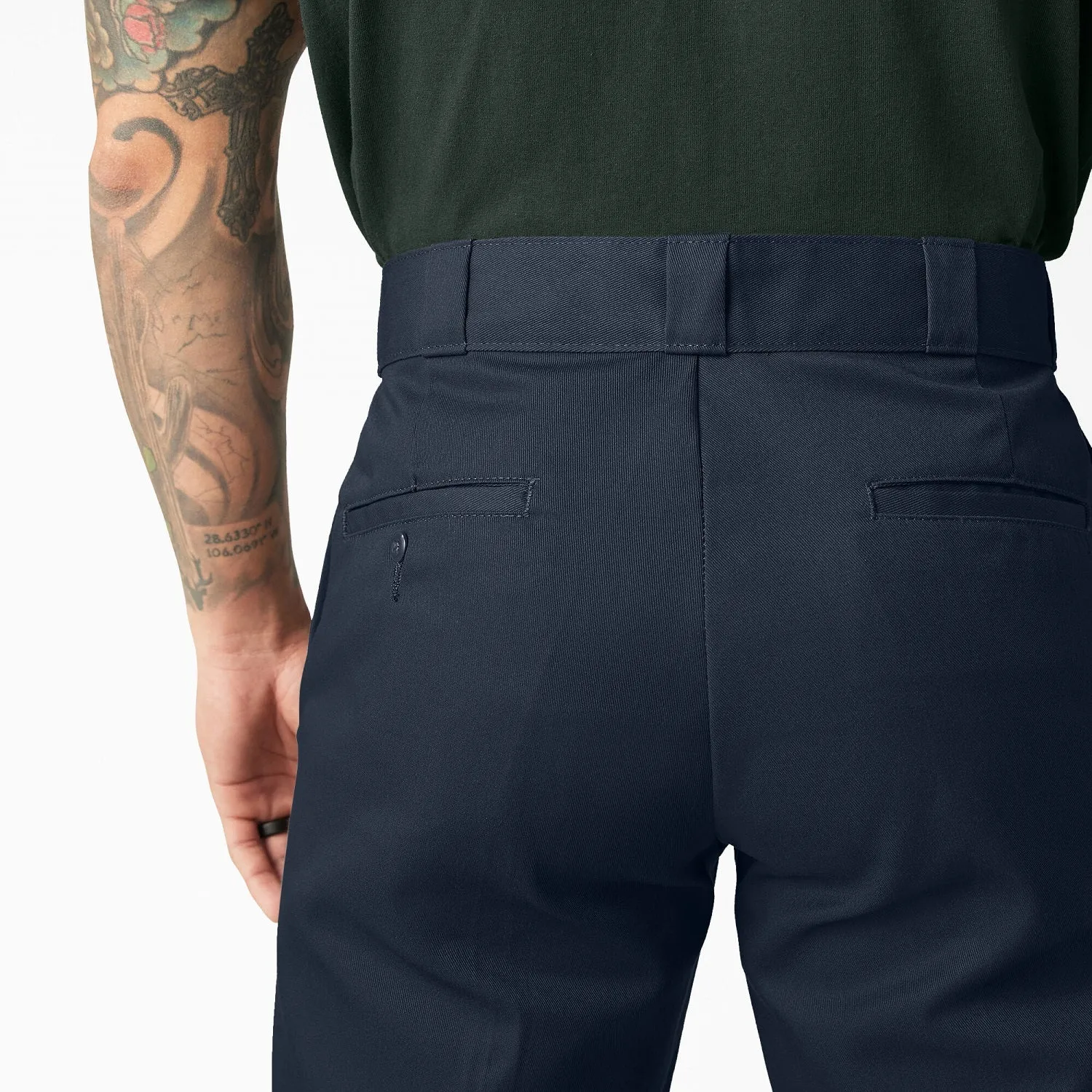 Dickies Men's Loose Fit Twill Double Knee Work Pant_Dark Navy sold by Work World product image thumbnail 5