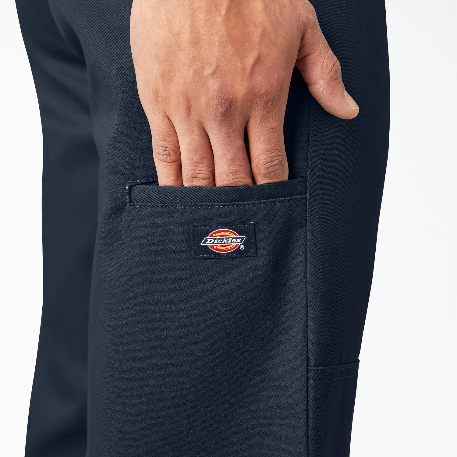 Dickies Men's Loose Fit Twill Double Knee Work Pant_Dark Navy sold by Work World product image thumbnail 4
