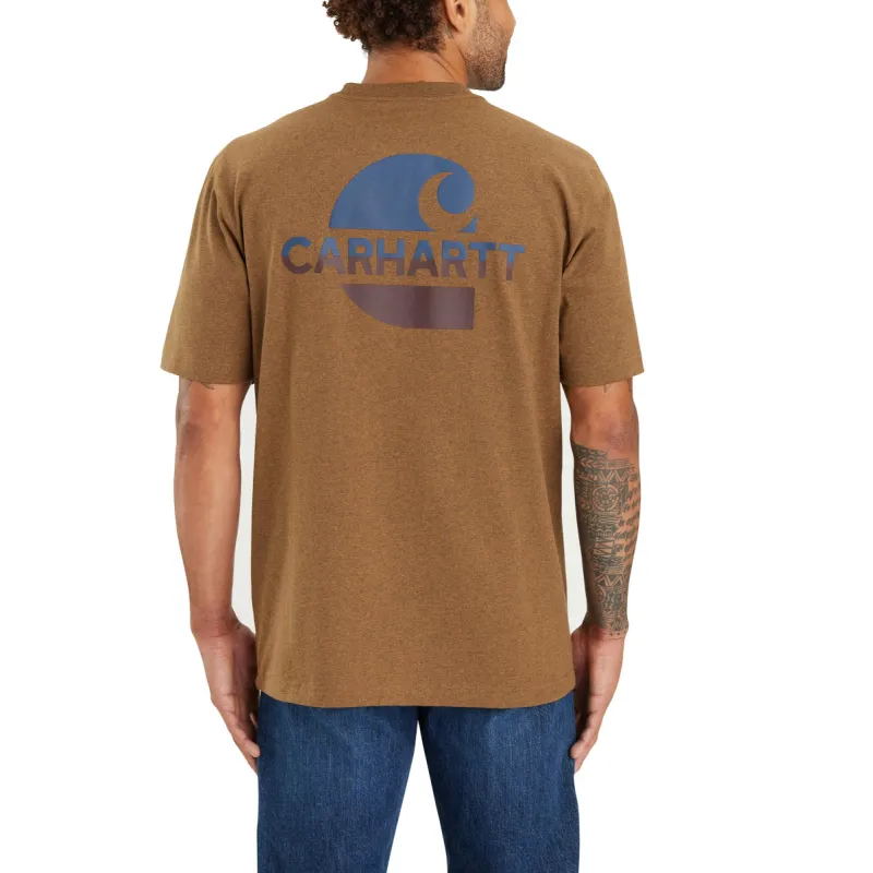 Carhartt Men's Loose Fit Pocket "C" Graphic Short Sleeve T-Shirt sold by Work World
