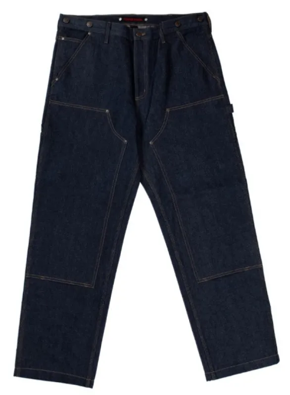 Tough Duck Men's Double-Front Denim Logger sold by Work World
