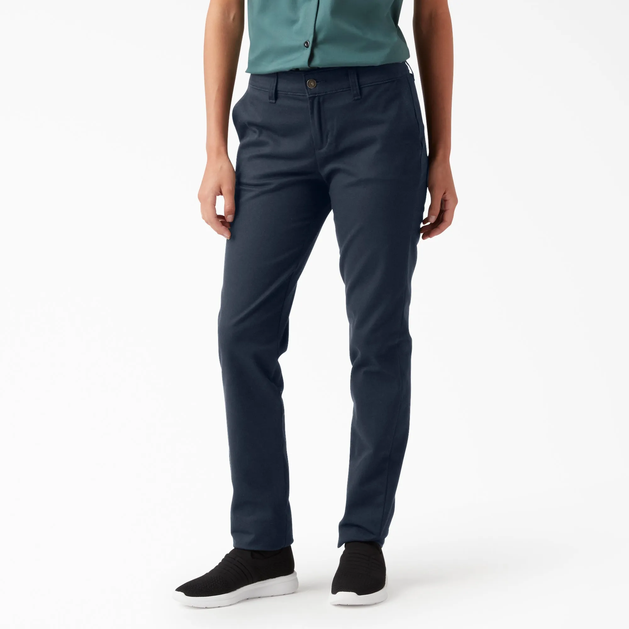 Dickies Women's Slim Fit Stretch Twill Pant sold by Work World product image thumbnail 4