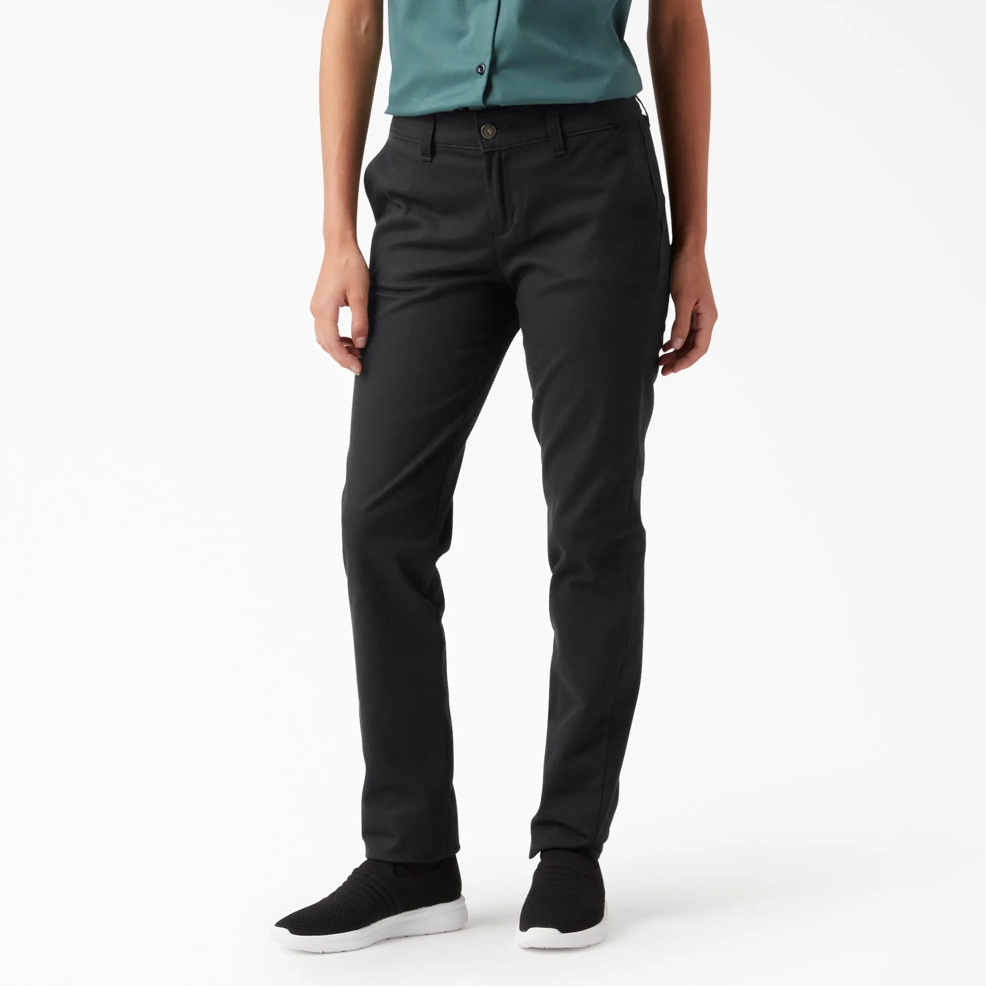 Dickies Women's Slim Fit Stretch Twill Pant sold by Work World