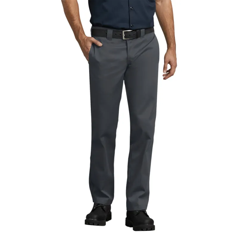 Dickies Men's Slim Fit Straight Leg Work Pant_Charcoal sold by Work World