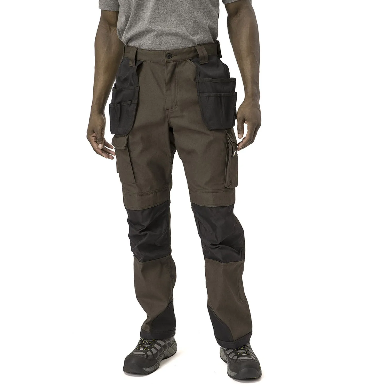 CAT Men's Trademark Work Pants_Dark Earth sold by Work World