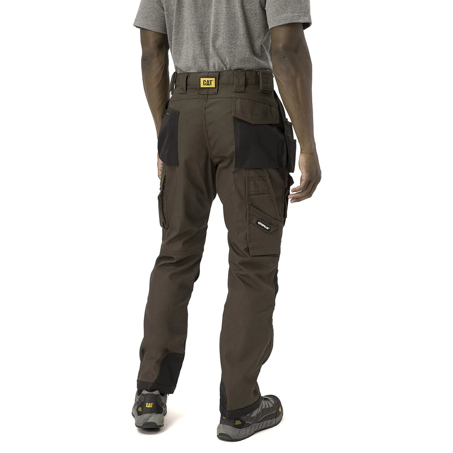 CAT Men's Trademark Work Pants_Dark Earth sold by Work World product image thumbnail 2