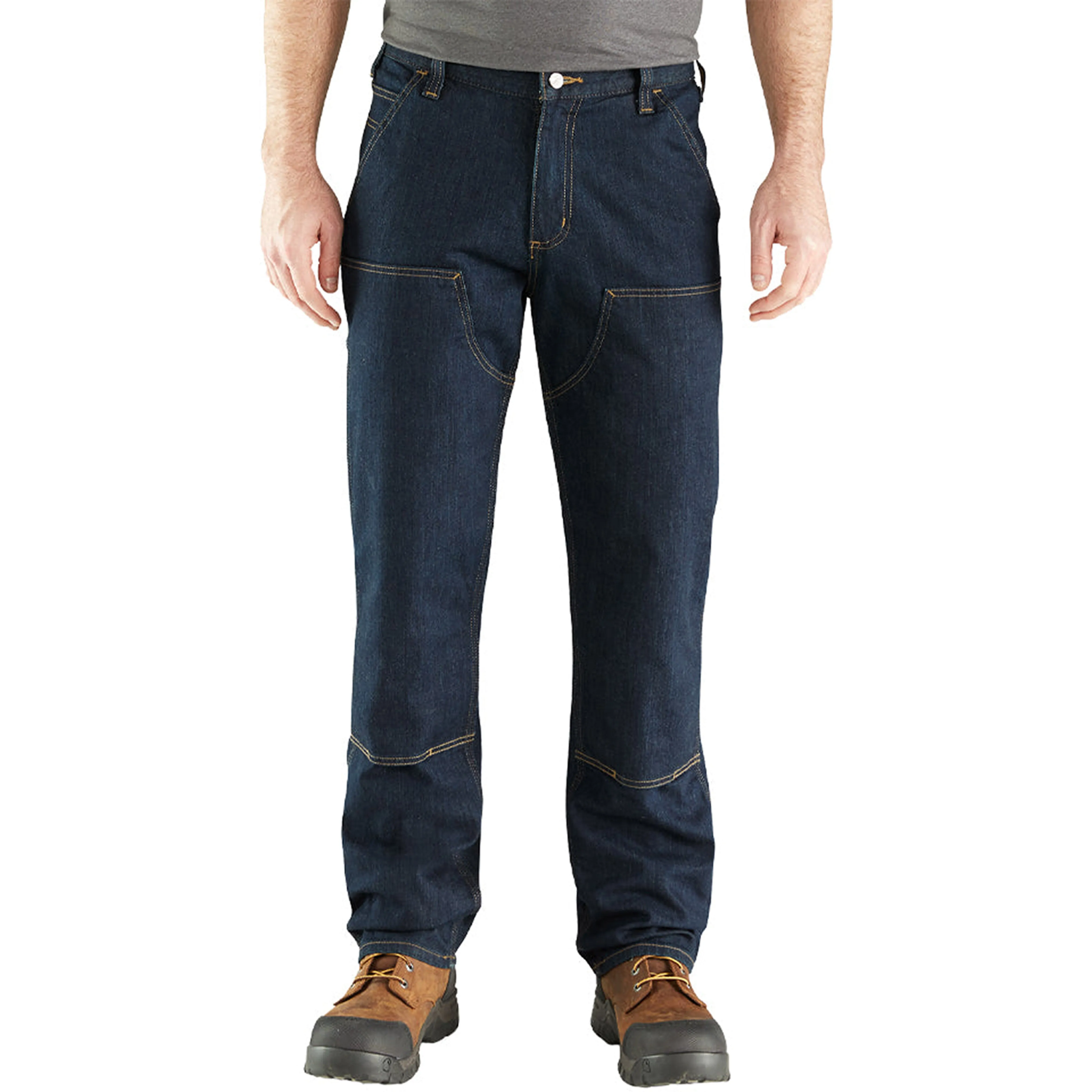 Carhartt Men's Rugged Flex® Relaxed Fit Double-Front Utility Jean sold by Work World