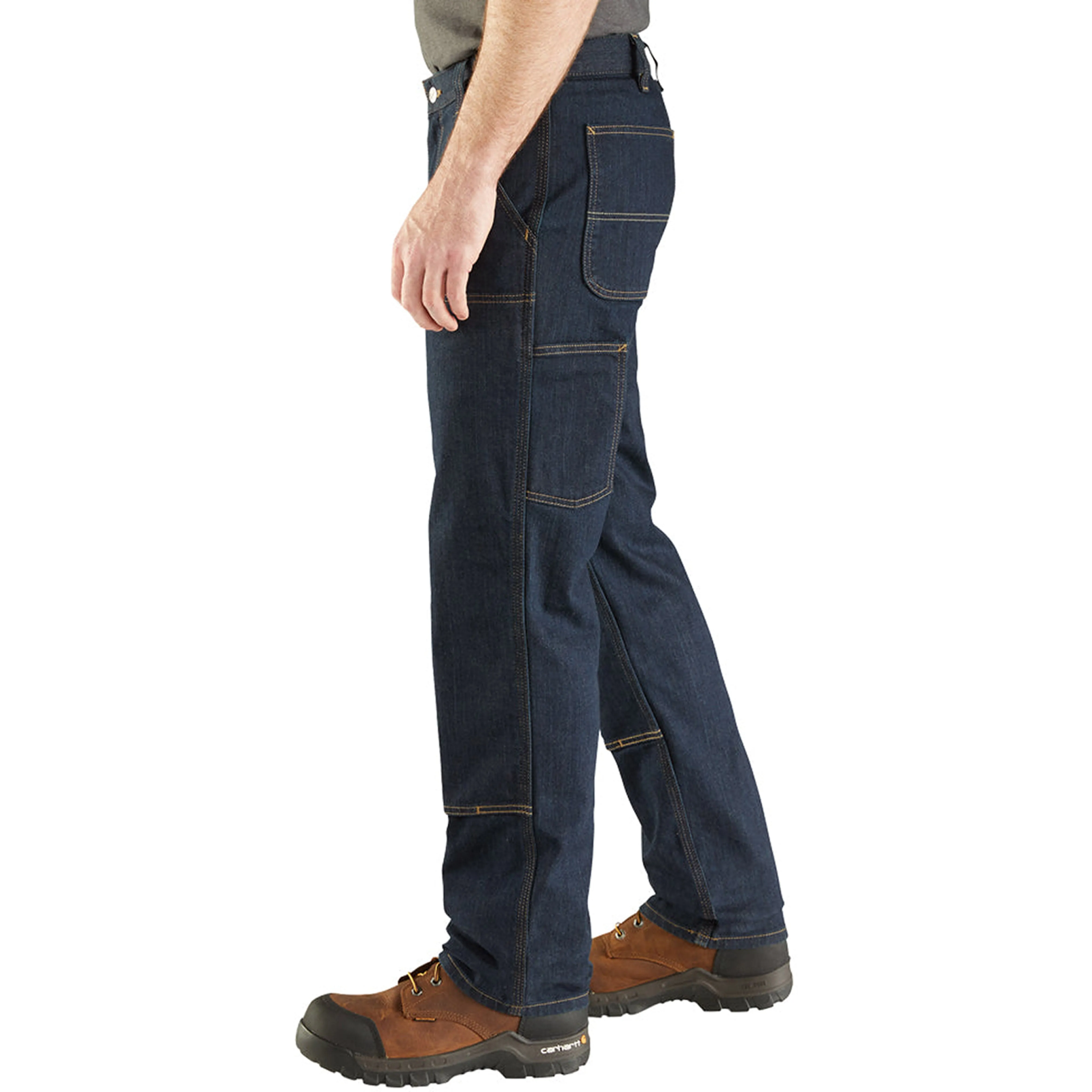 Carhartt Men's Rugged Flex® Relaxed Fit Double-Front Utility Jean sold by Work World product image thumbnail 3